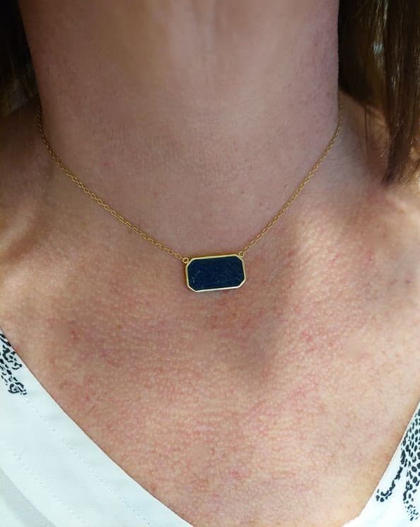 COLLIER ANCIEN LAPIS LAZULI — vue 2