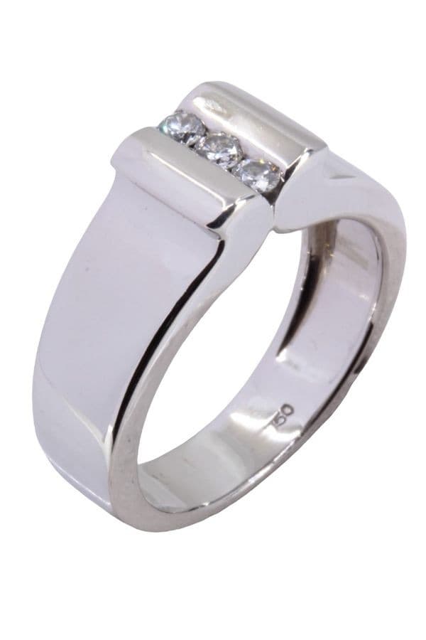 BAGUE TRILOGIE DIAMANTS — vue 4