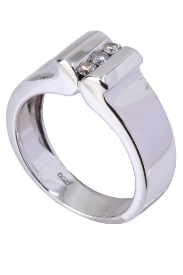BAGUE TRILOGIE DIAMANTS — vue 6