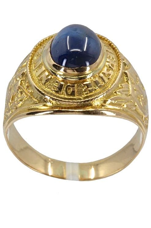 BAGUE UNIVERSITAIRE AMÉRICAINE — vue 1