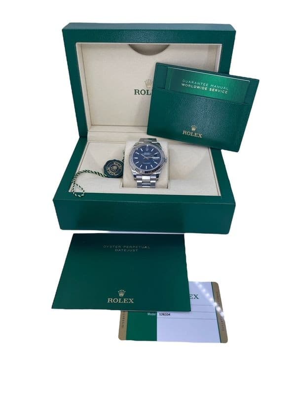 ROLEX DATEJUST 41 - FULL SET — vue 3