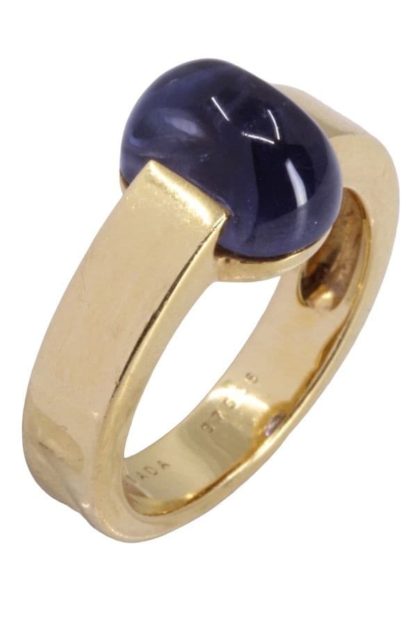 BAGUE MODERNE AMÉTHYSTE — vue 4