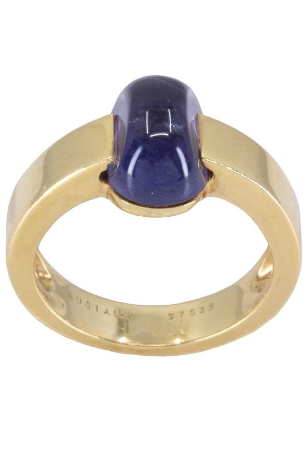 BAGUE MODERNE AMÉTHYSTE — vue 1