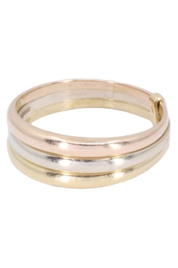 BAGUE 3 ANNEAUX 3 ORS — vue 3