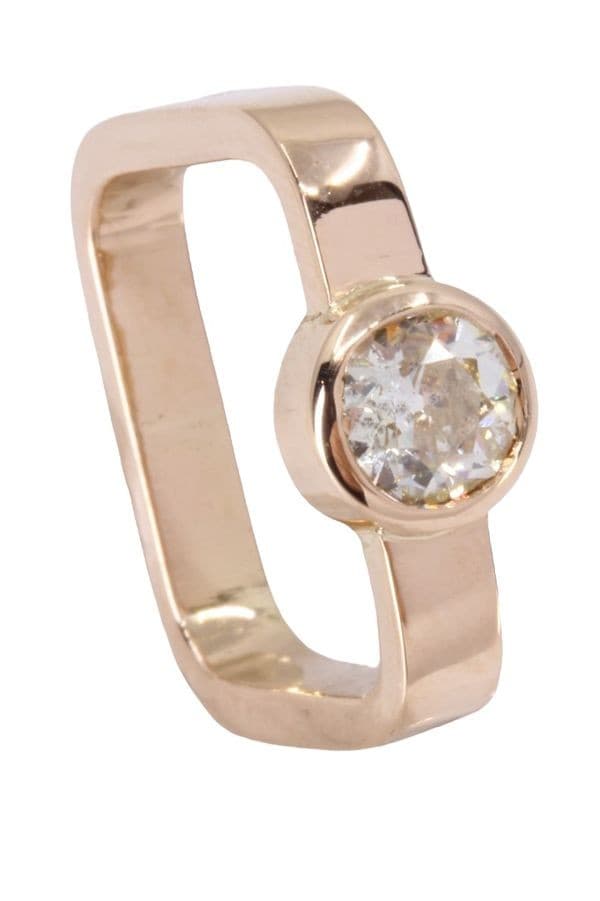 SOLITAIRE DIAMANT 0.50 CARAT — vue 2