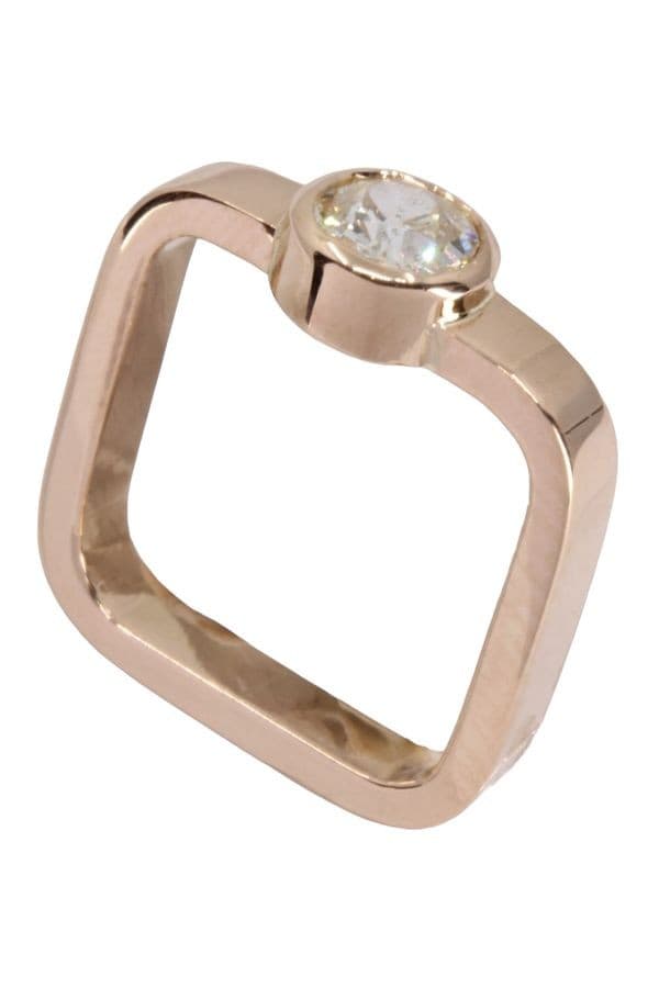 SOLITAIRE DIAMANT 0.50 CARAT — vue 4