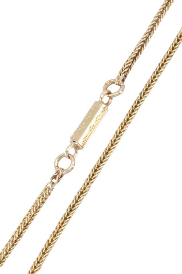 CHAINE ANCIENNE MAILLE PALMIER CARRÉE — vue 3