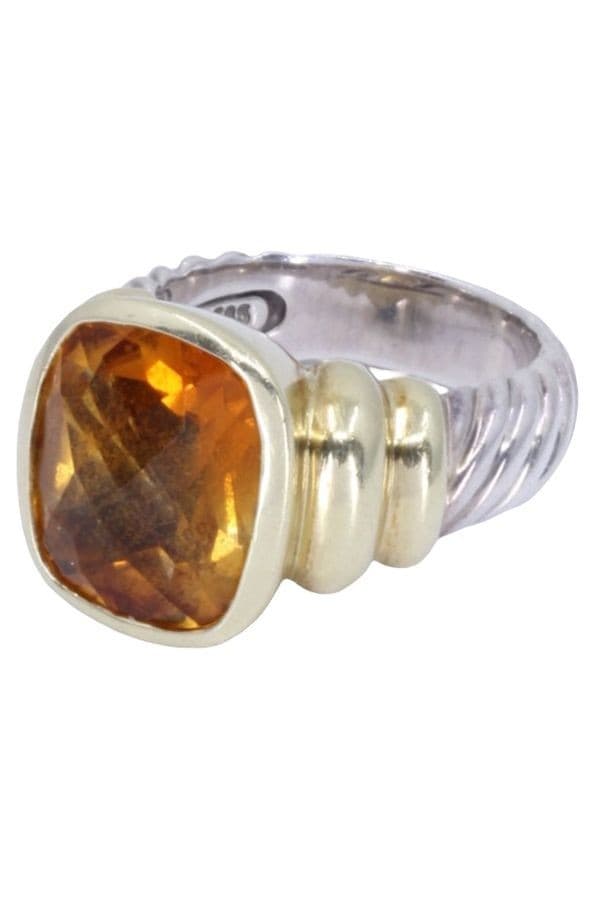 BAGUE DAVID YURMAN CITRINE — vue 3