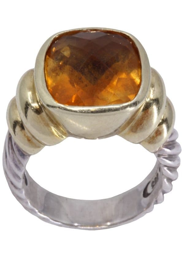 BAGUE DAVID YURMAN CITRINE