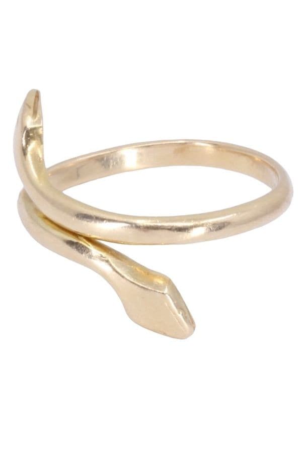 BAGUE MODERNE SERPENT — vue 5