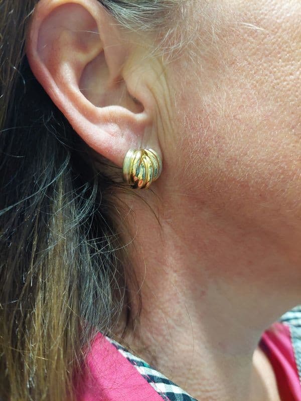 BOUCLES D'OREILLES NŒUDS — vue 2