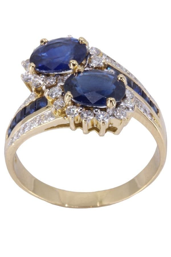 TOI ET MOI SAPHIRS ET DIAMANTS — vue 1