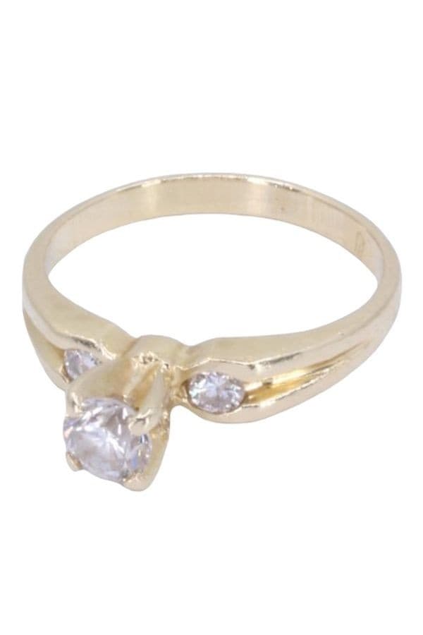 SOLITAIRE DIAMANTS 0.25 CARAT — vue 6