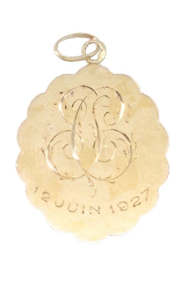 MÉDAILLE SIGNÉE DROPSY — vue 3
