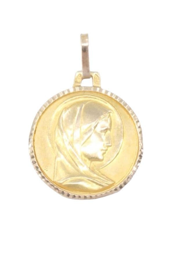 MÉDAILLE VIERGE ANCIENNE — vue 1