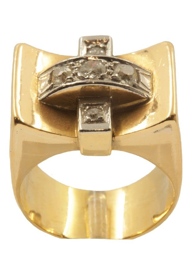 BAGUE 40' DIAMANTS — vue 1
