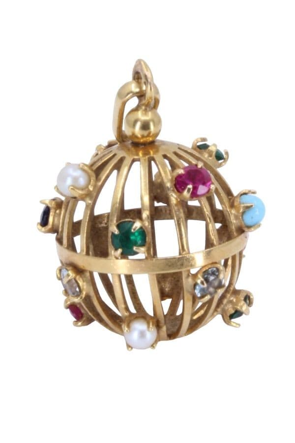 PENDENTIF BRELOQUE TUTTI FRUTTI — vue 1