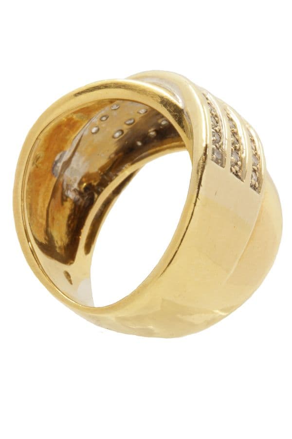 BAGUE PAVAGE DIAMANTS — vue 6