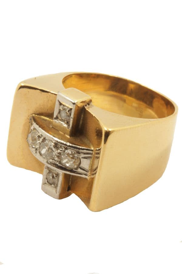 BAGUE 40' DIAMANTS — vue 6