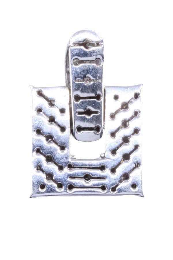 PENDENTIF PAVAGE DIAMANTS — vue 3