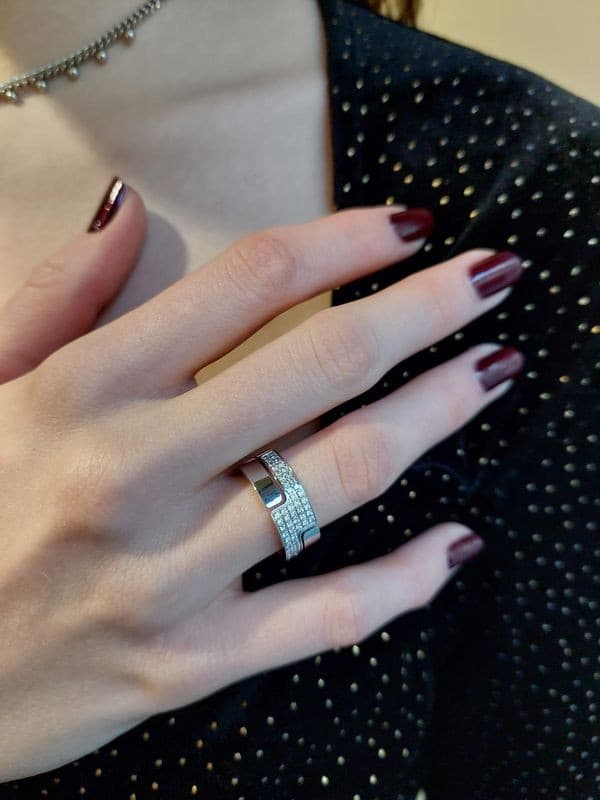 BAGUE DINH VAN SEVENTIES MOYEN MODÈLE — vue 2
