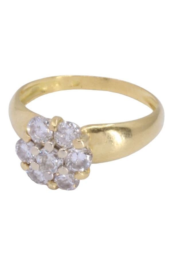 BAGUE FLEUR DIAMANTS — vue 6
