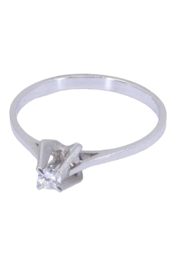 SOLITAIRE DIAMANT 0.07 CARAT — vue 5