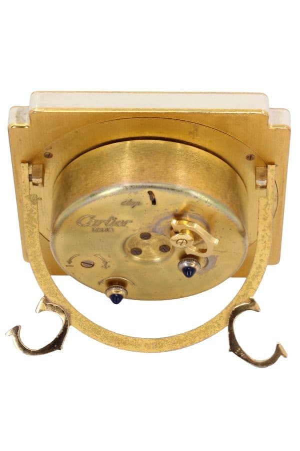 PENDULETTE DE BUREAU CARTIER — vue 4