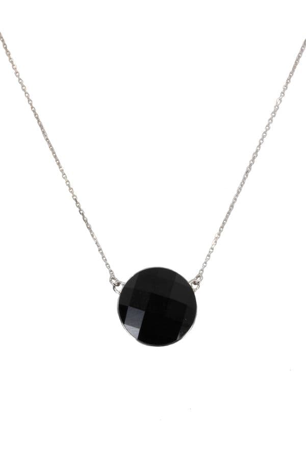 COLLIER QUARTZ NOIR — vue 1