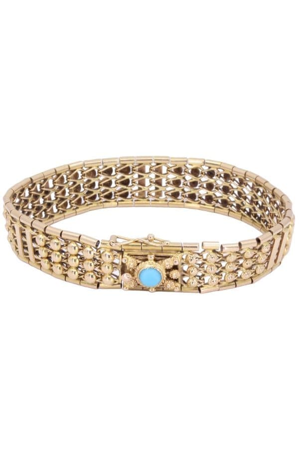 BRACELET MODERNE TURQUOISE — vue 1