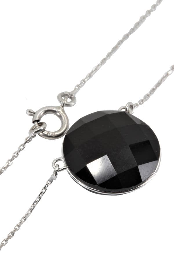 COLLIER QUARTZ NOIR — vue 3