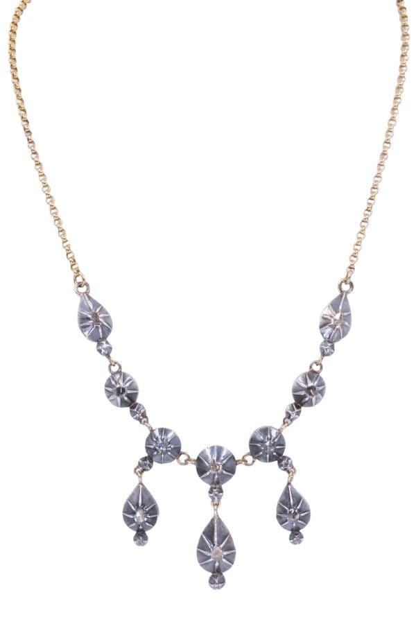 DRAPERIE ANCIENNE DIAMANTS — vue 1