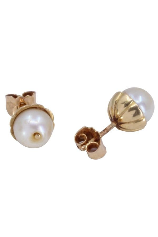 BOUCLES D'OREILLES PERLES — vue 3