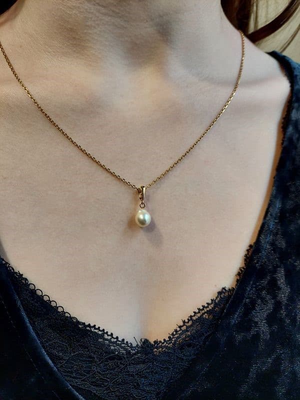 PENDENTIF PERLE — vue 2