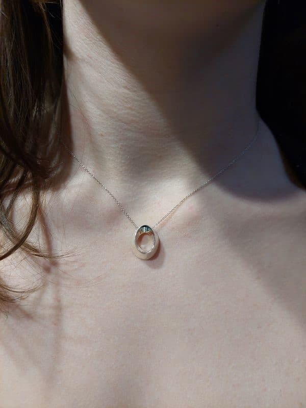 COLLIER TIFFANY & CO EN ARGENT — vue 2