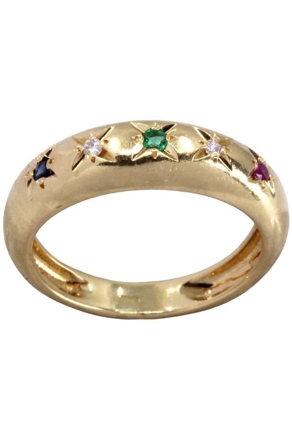 BAGUE JONC TUTTI FRUTTI — vue 1