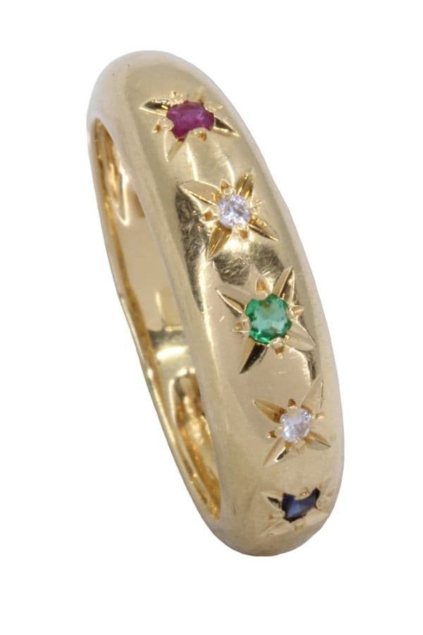 BAGUE JONC TUTTI FRUTTI — vue 5