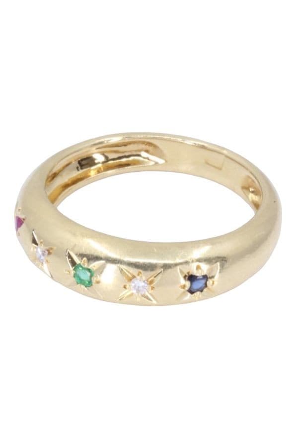 BAGUE JONC TUTTI FRUTTI — vue 2