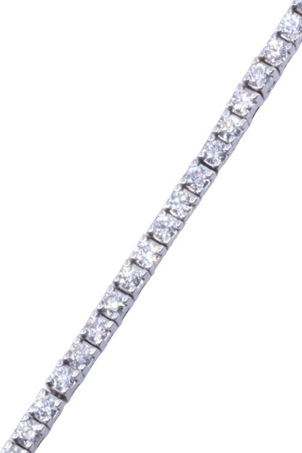 BRACELET LIGNE TENNIS DIAMANTS — vue 3