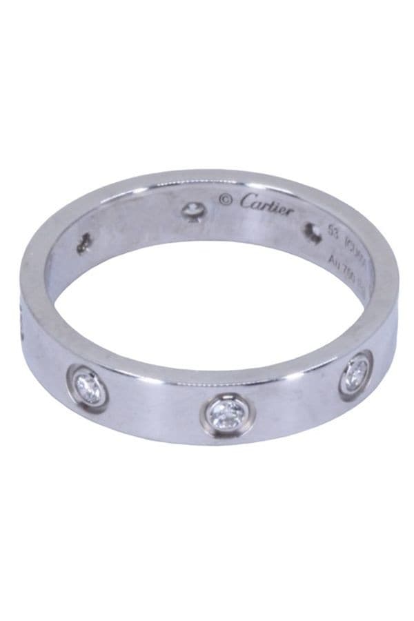 ALLIANCE CARTIER "LOVE 8 DIAMANTS" — vue 5