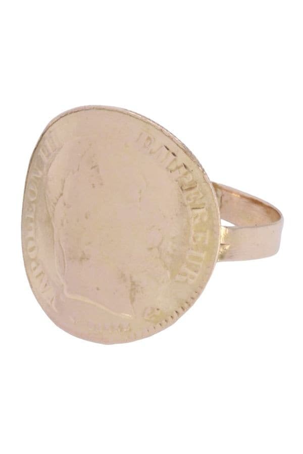 BAGUE PIÈCE 10 FRANCS NAPOLÉON III — vue 5