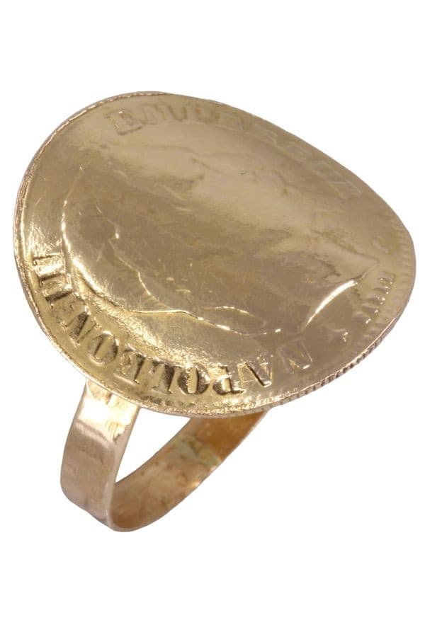 BAGUE PIÈCE 10 FRANCS NAPOLÉON III — vue 3