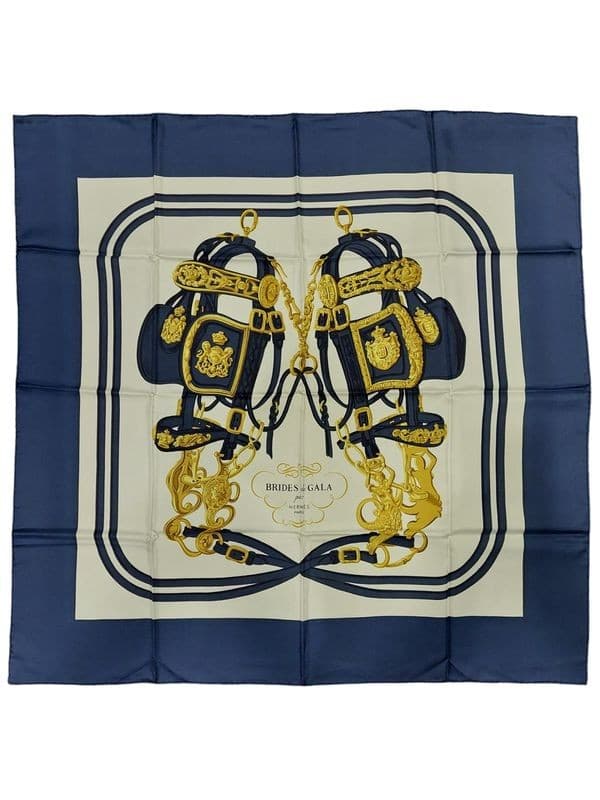 FOULARD HERMÈS "BRIDES DE GALA" — vue 1