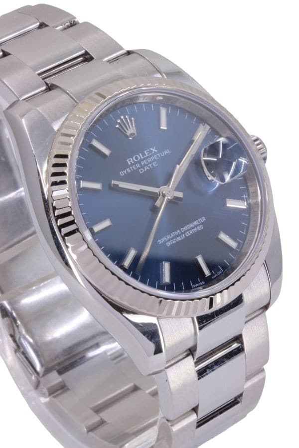 ROLEX OYSTER PERPETUAL DATE - FULL SET — vue 3