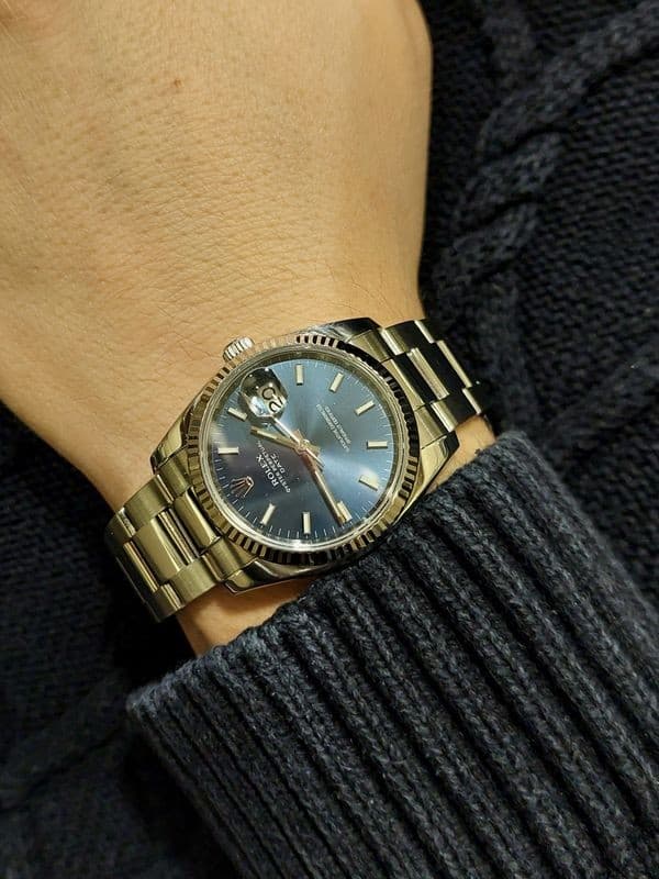 ROLEX OYSTER PERPETUAL DATE - FULL SET — vue 2