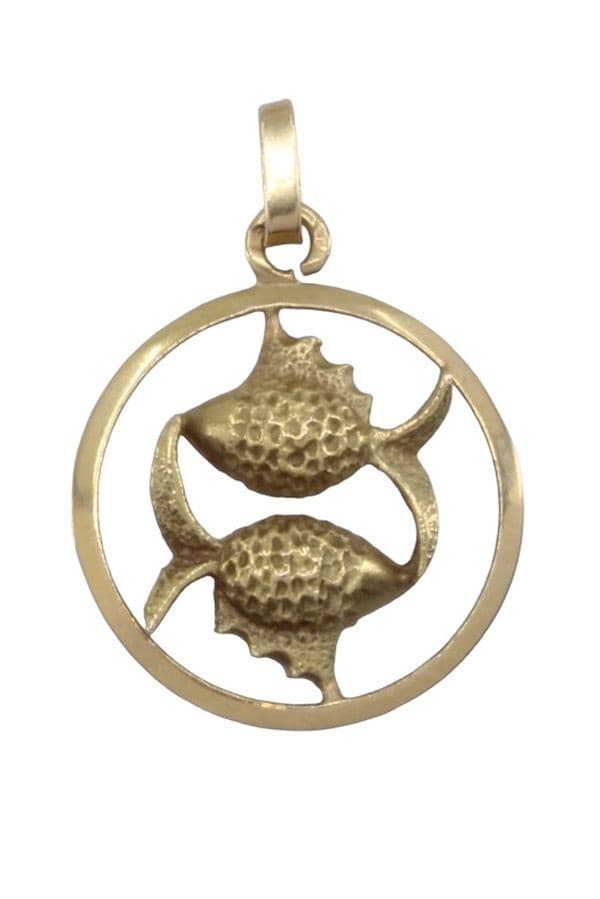 PENDENTIF POISSONS — vue 1