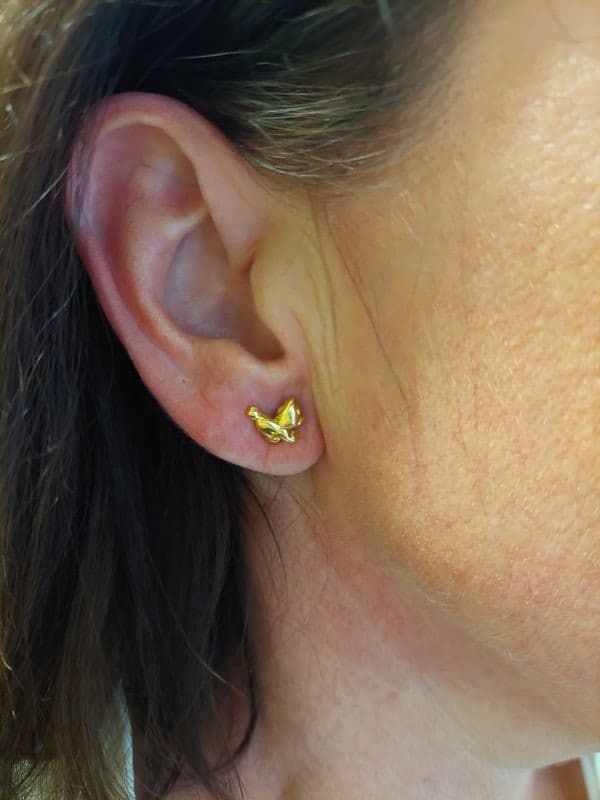 BOUCLES D'OREILLES CHATS — vue 2