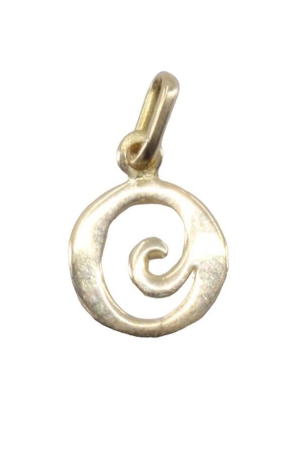 PENDENTIF SPIRALE DIAMANT — vue 3