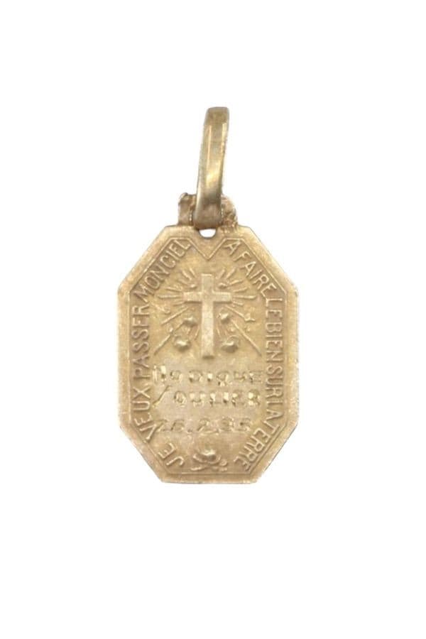 MÉDAILLE SAINTE THÉRESE DE LISIEUX — vue 3