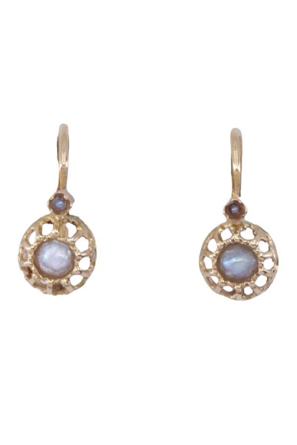 DORMEUSES PERLES ANCIENNES — vue 1